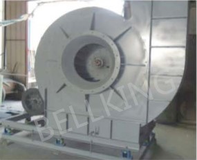 Axial fan installation example